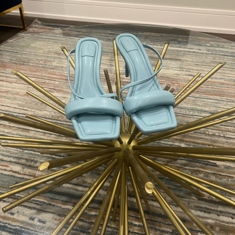 Chic Blue Women's Mule Sandals